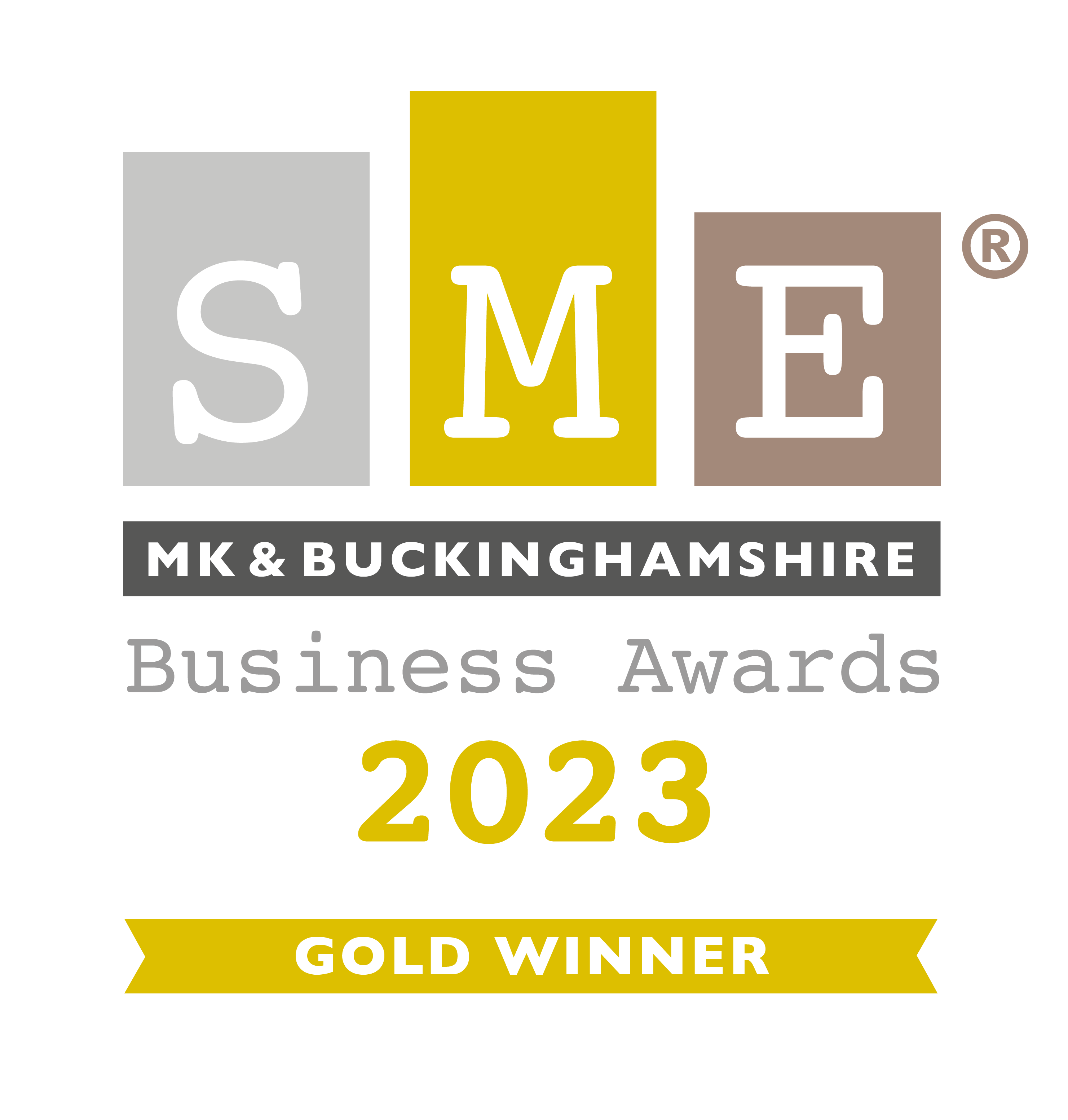 SME MK & Bucks Business Awards 2023 Gold Winner logo
