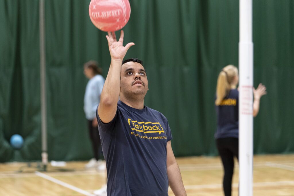 Talkback Festival of Sport and Fun Image of man throwing a ball