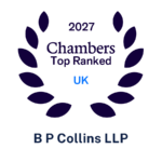 Logo for Top Ranked Firm in Chambers UK 2027 Guide