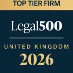 Legal 500 UK Top tier firm 2026