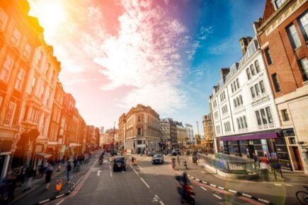 Commercial properties in the city