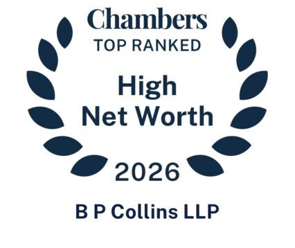 Chambers High Net Worth 2026 ranked law firm