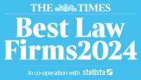 The Times Best Law Firms 2024 logo