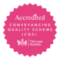 The Law Society Conveyancing Quality Scheme Accreditation Logo transparent background